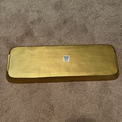 World Market- Gold Metal Tray  Thumbnail