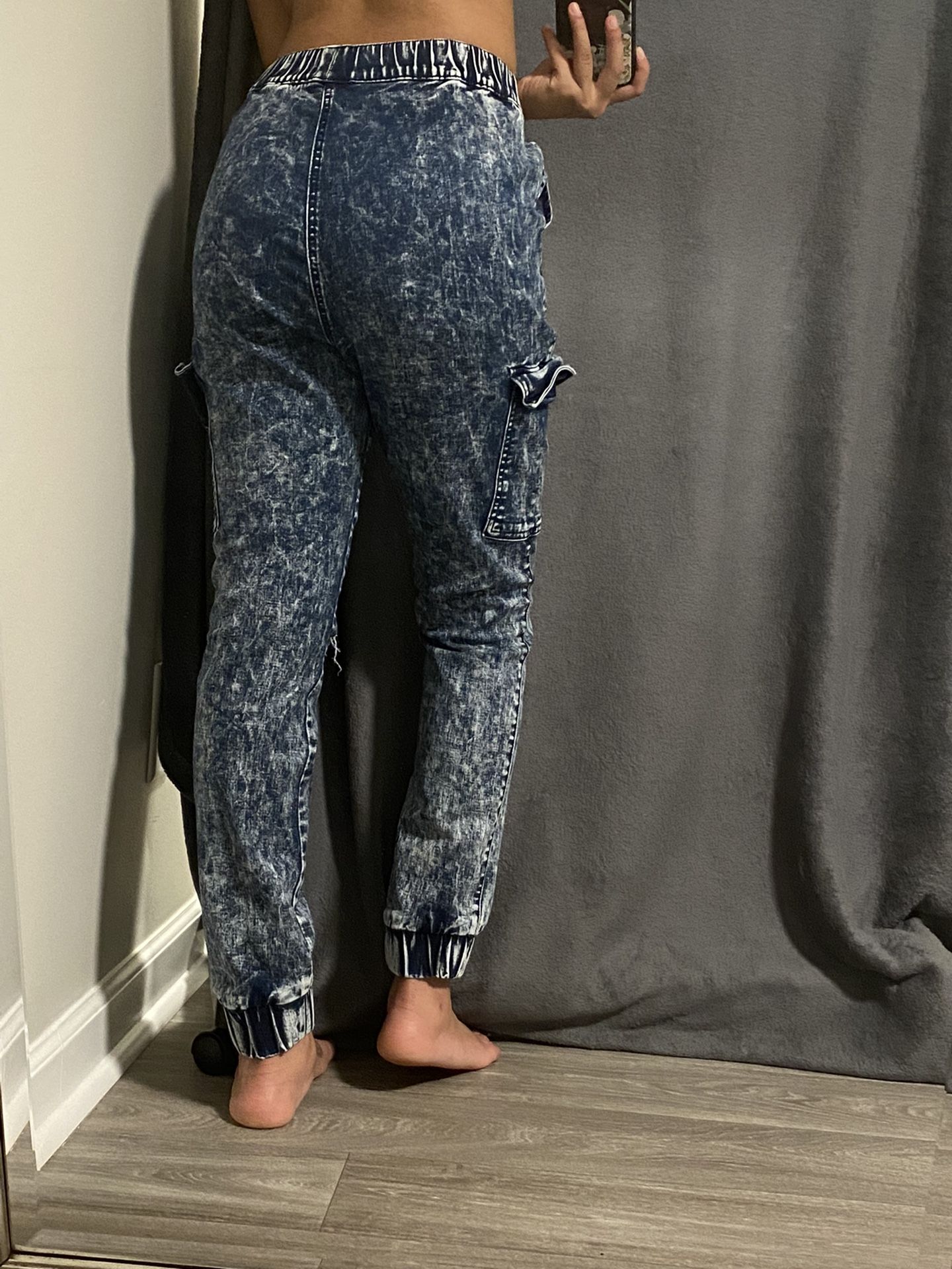 Stone Washed Joggers