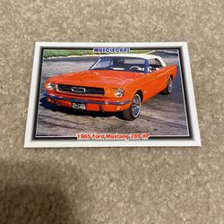 Rare (18) 1960s & 1970s Muscle Car Cards- Mustang, Camaro, Etc- See Photos Thumbnail