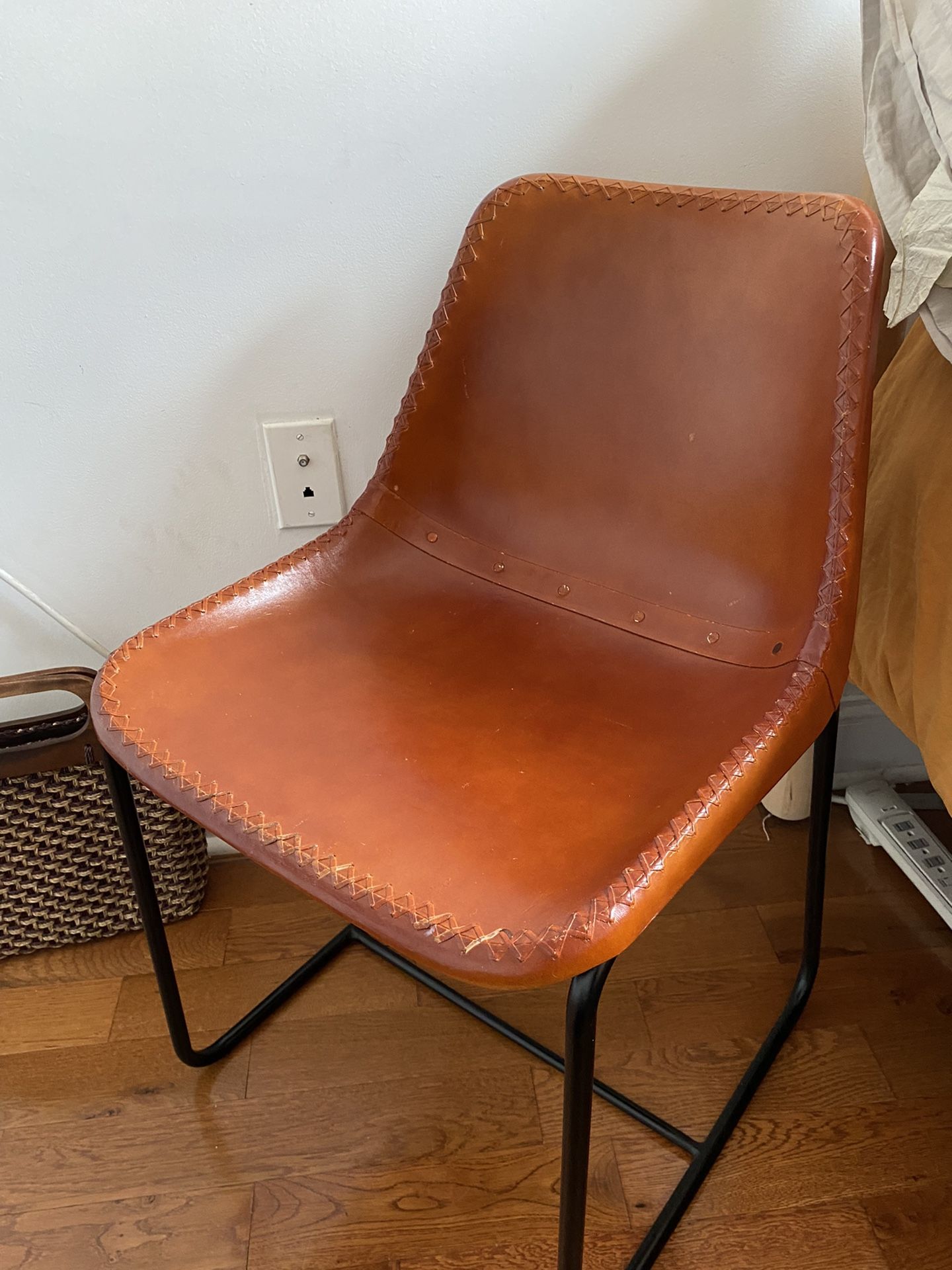 CB2 Roadhouse Saddle Chair