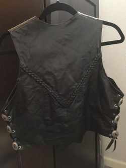 Leather vest Thumbnail