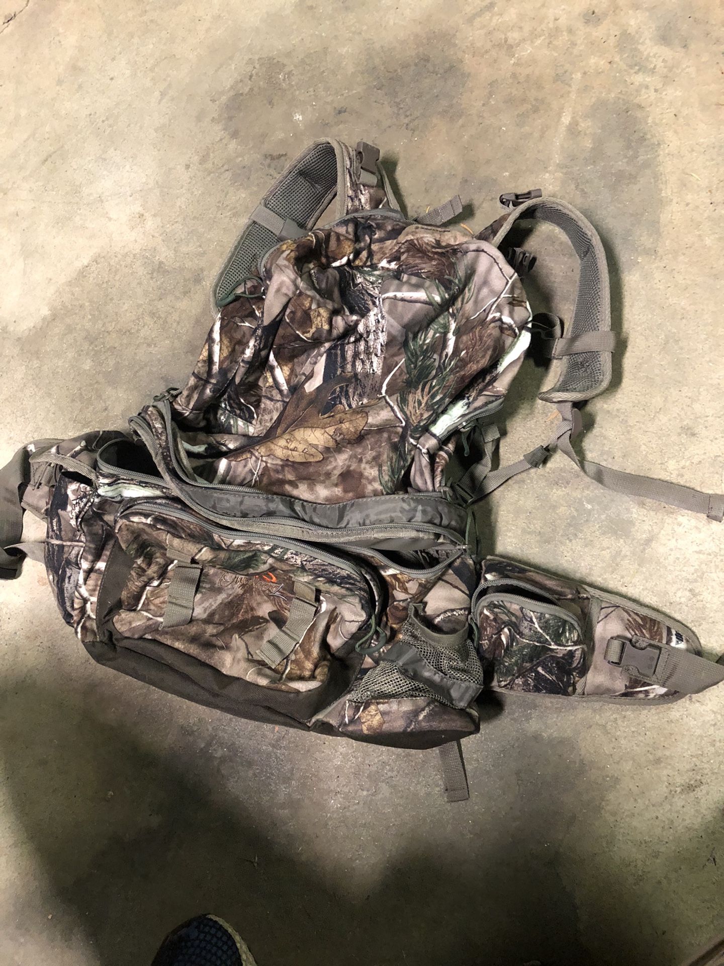 Camo Hybrid Backpack/Hip Pack