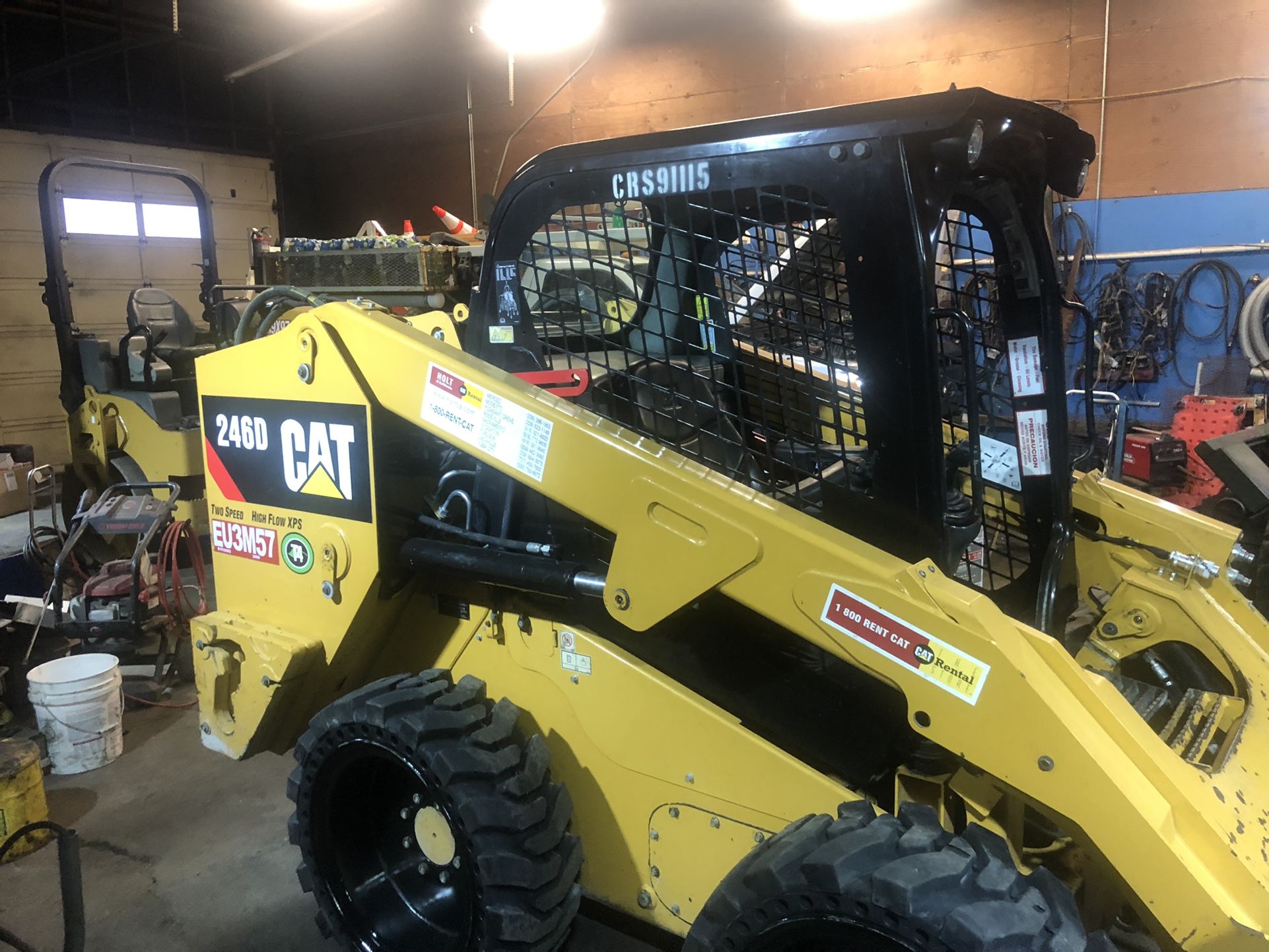 2016 caterpillar 246d skid steer High Flow