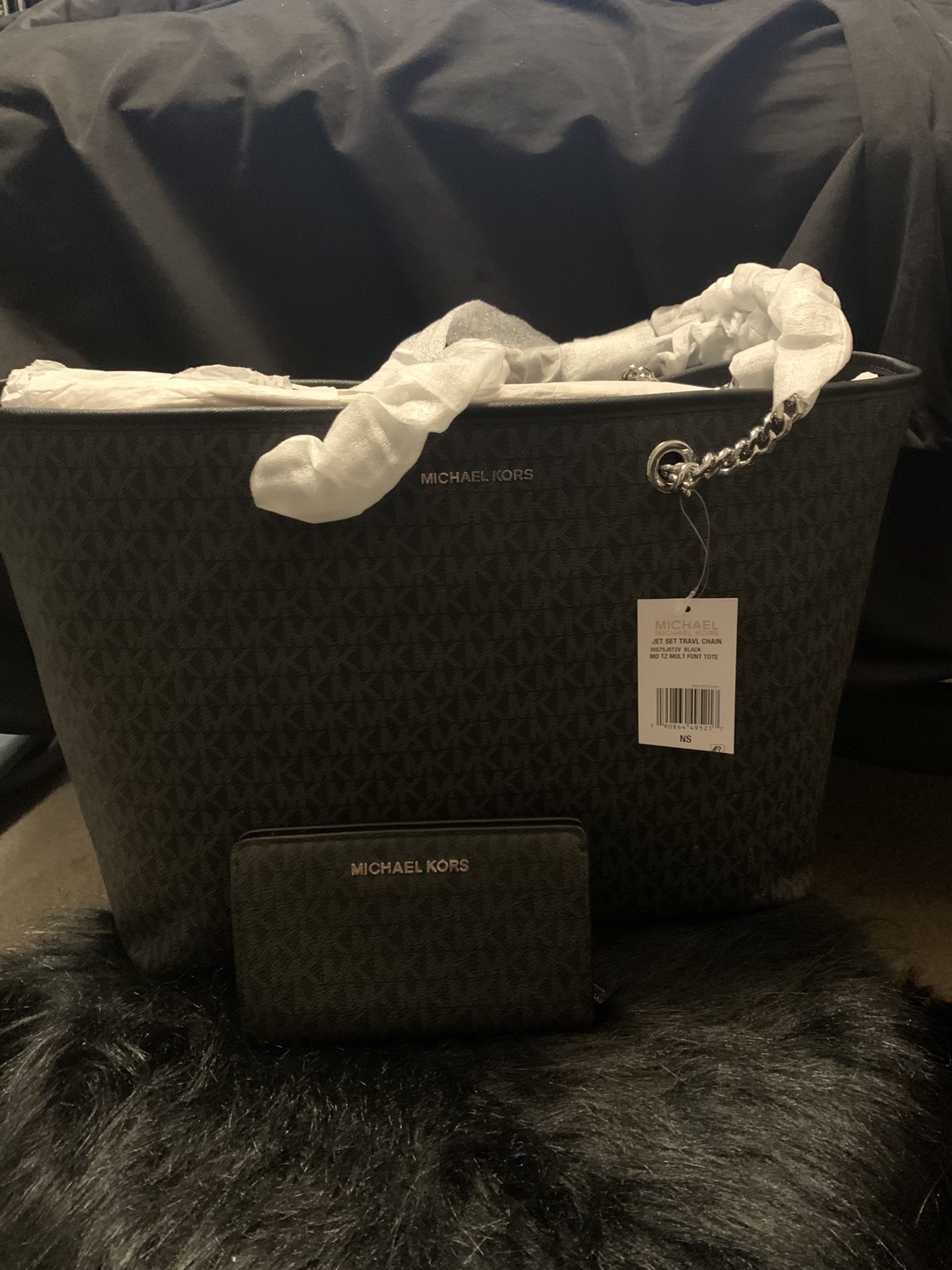 Michael Kors Travel Leather Tote