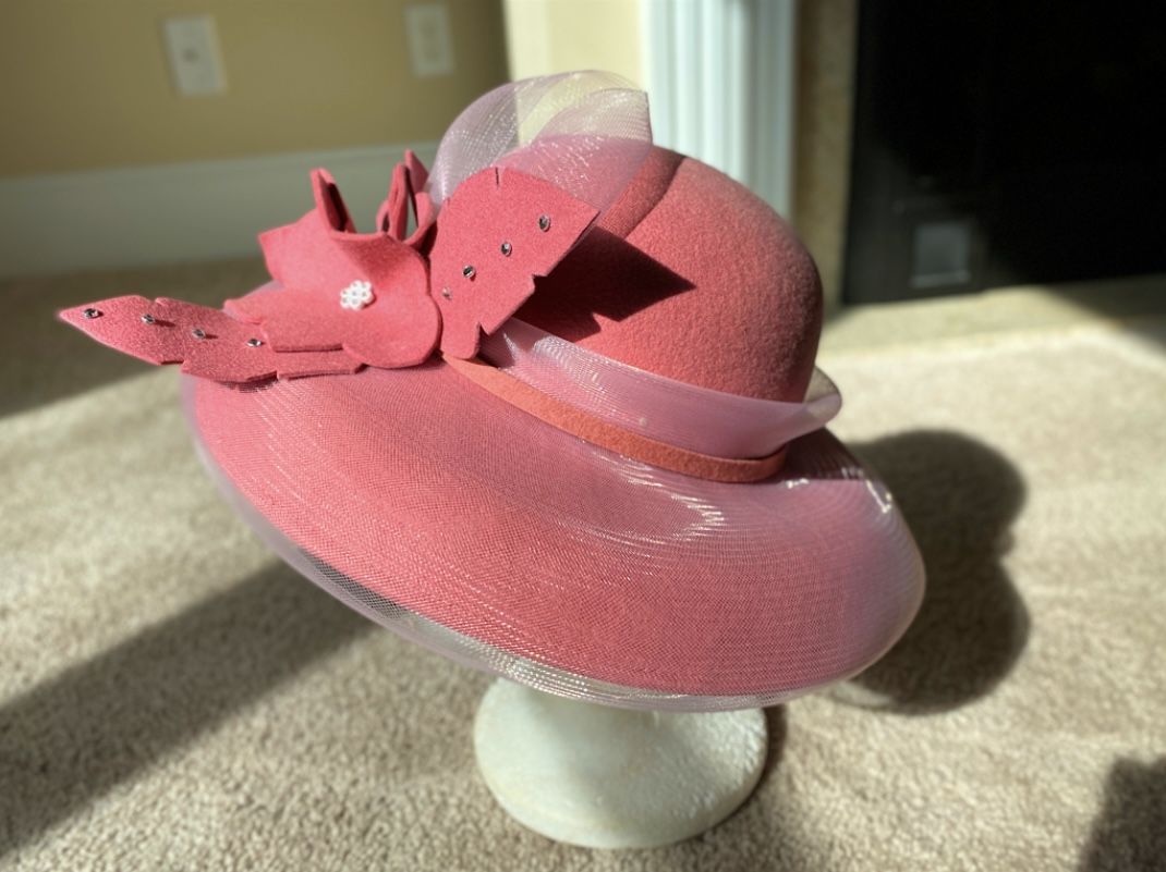 Pink Formal Hat