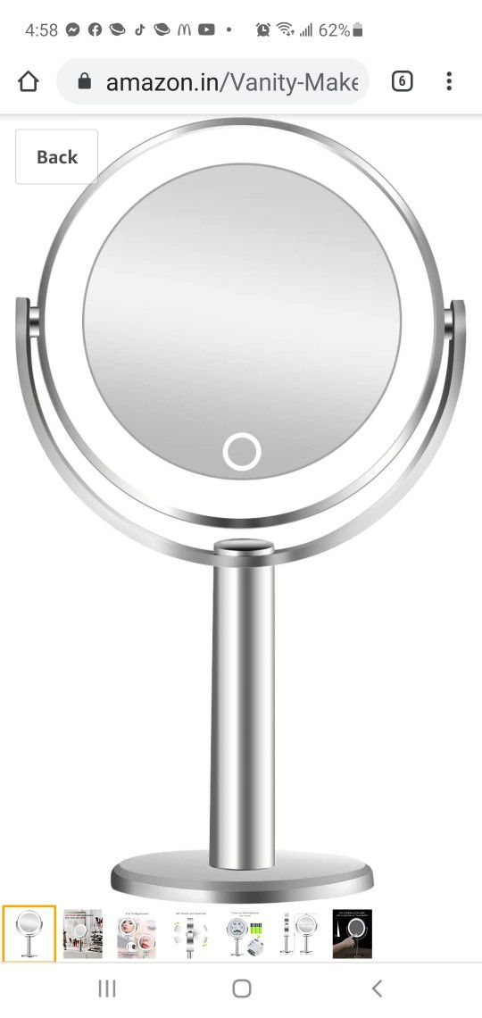 Vanity Mirror Makeup