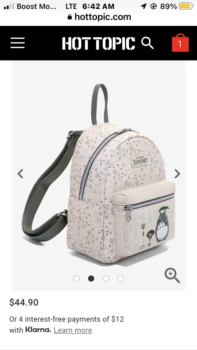 My Neighbor Totoro Mini Backpack