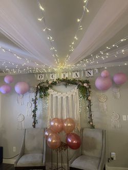 Wedding Or Baby Shower Archway Background Plus More Thumbnail