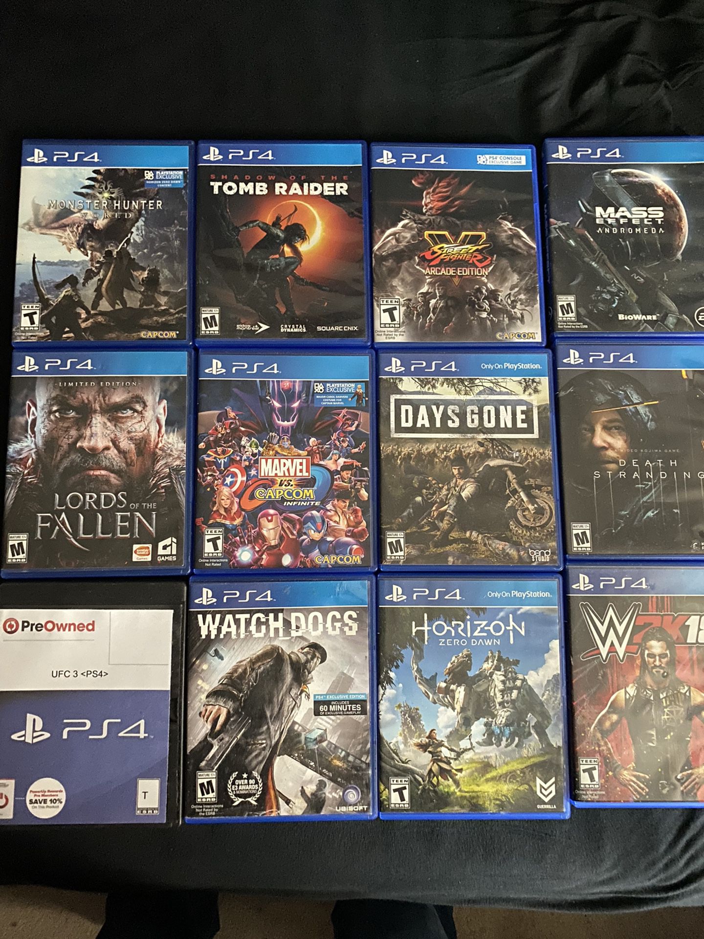 Ps4 Console, 32” Insignia LED TV,  and 12 Games
