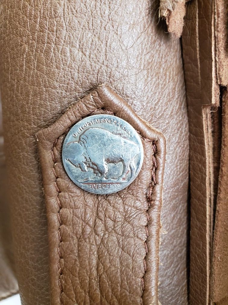 Custom Deerskin Leather Indian Motorcycle Jacket