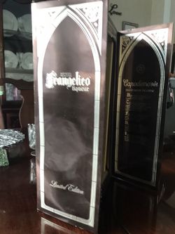 Vintage Capodimonte *LIMITED *Frangelico "MONK" Liqueur Bottle  Thumbnail