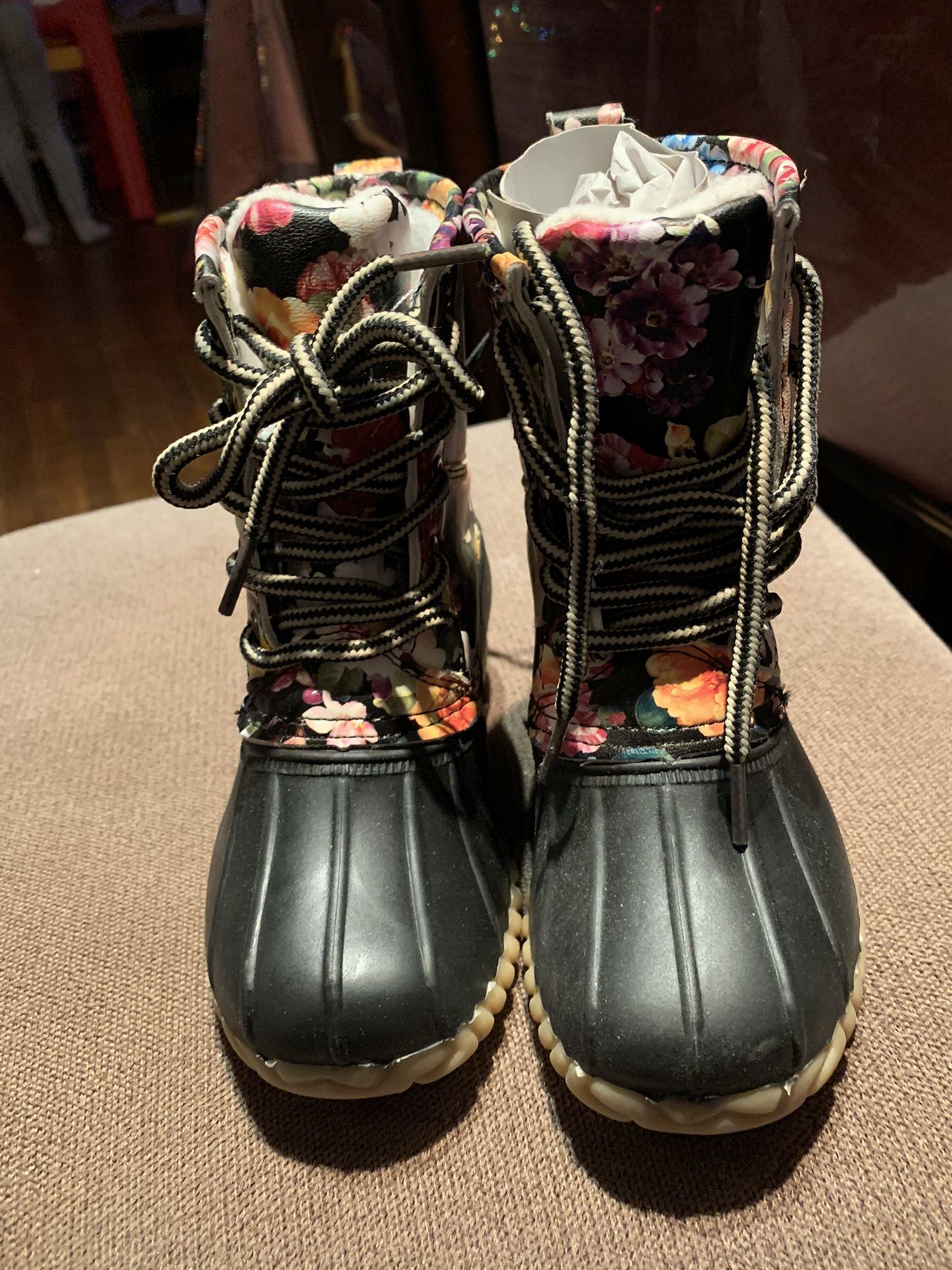 NWT toddler girl snow/rain boots