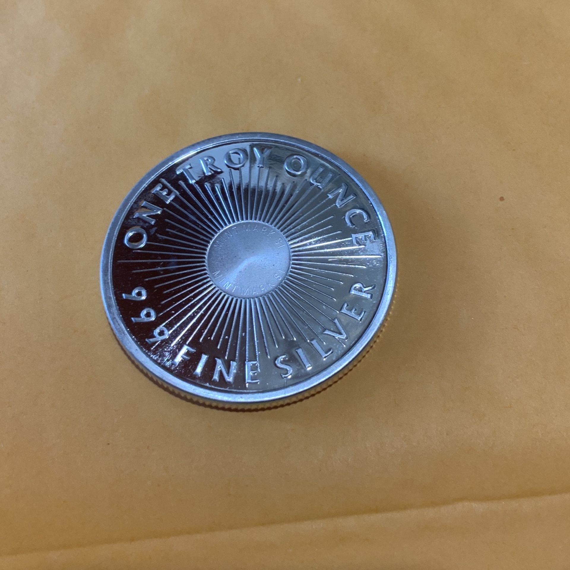 1 Once .999 Silver Sunshine Minting