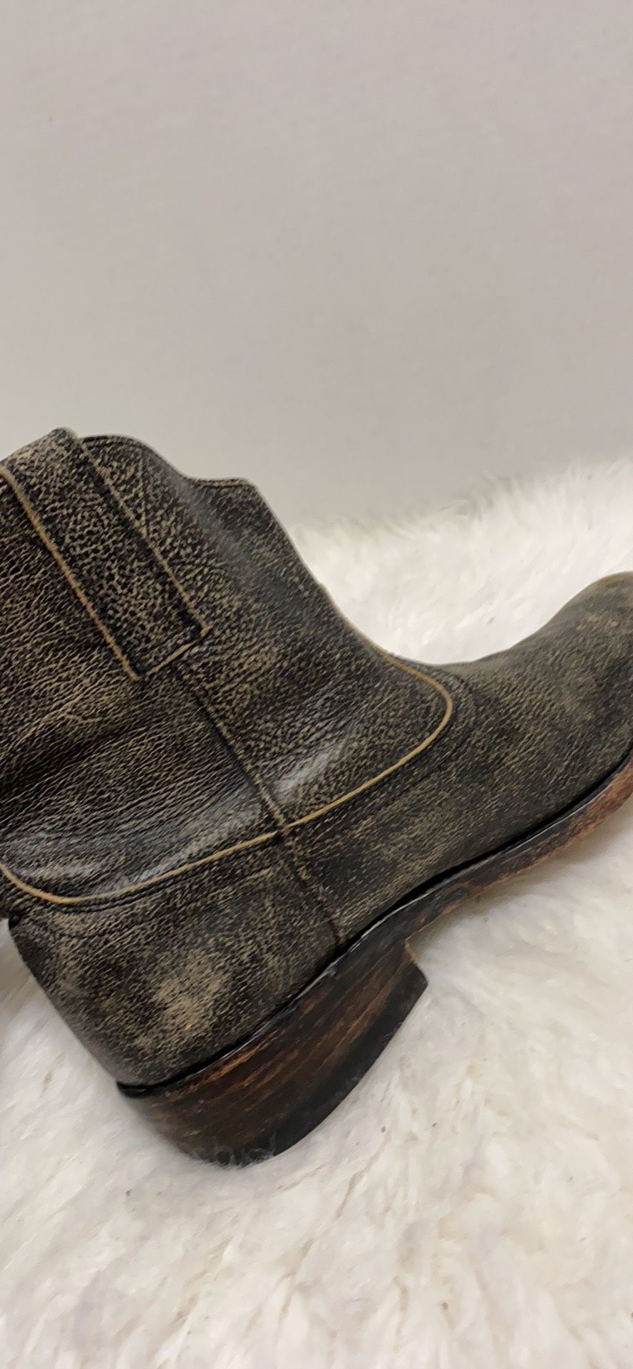 Aldo Destress women short western boots size 38-7-7.5