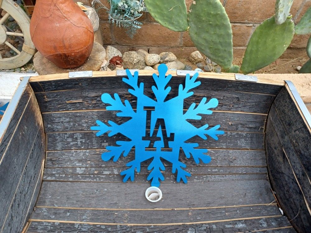 BIG LOS ANGELES DODGERS SNOW FLAKES