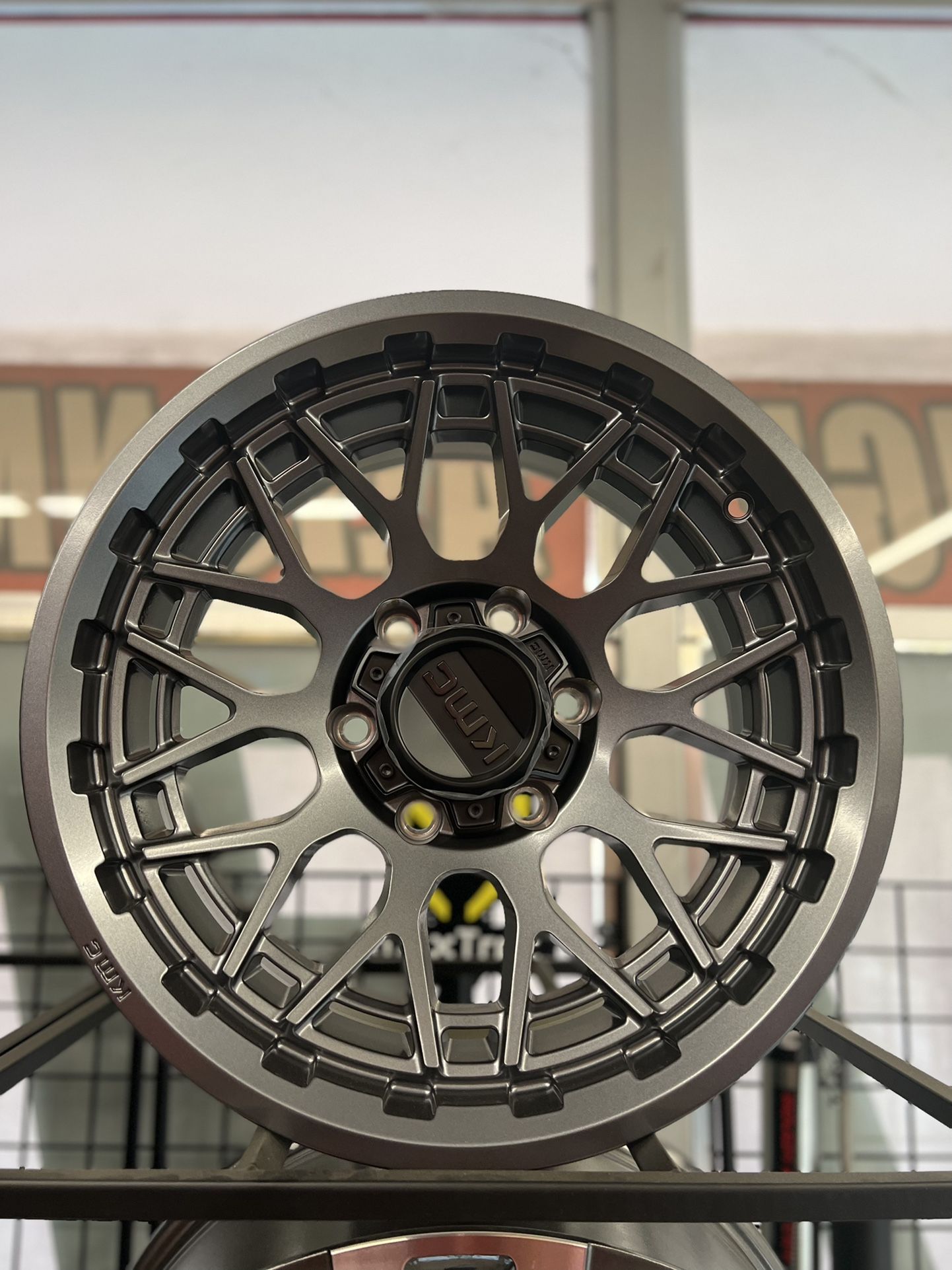 17” GUNMETAL KMC OFFROAD WHEELS for Sale in Riverside, CA OfferUp