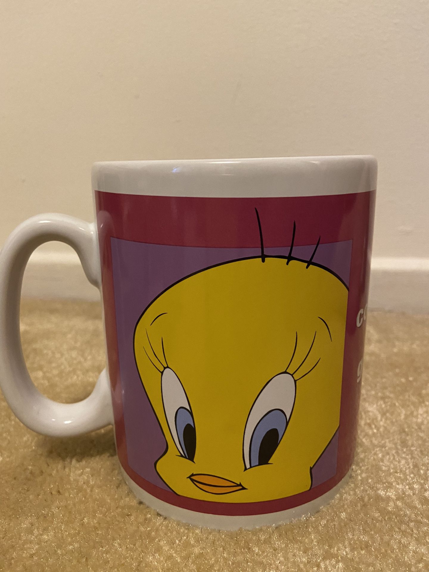 Warner Bros Tweety Bird Mug