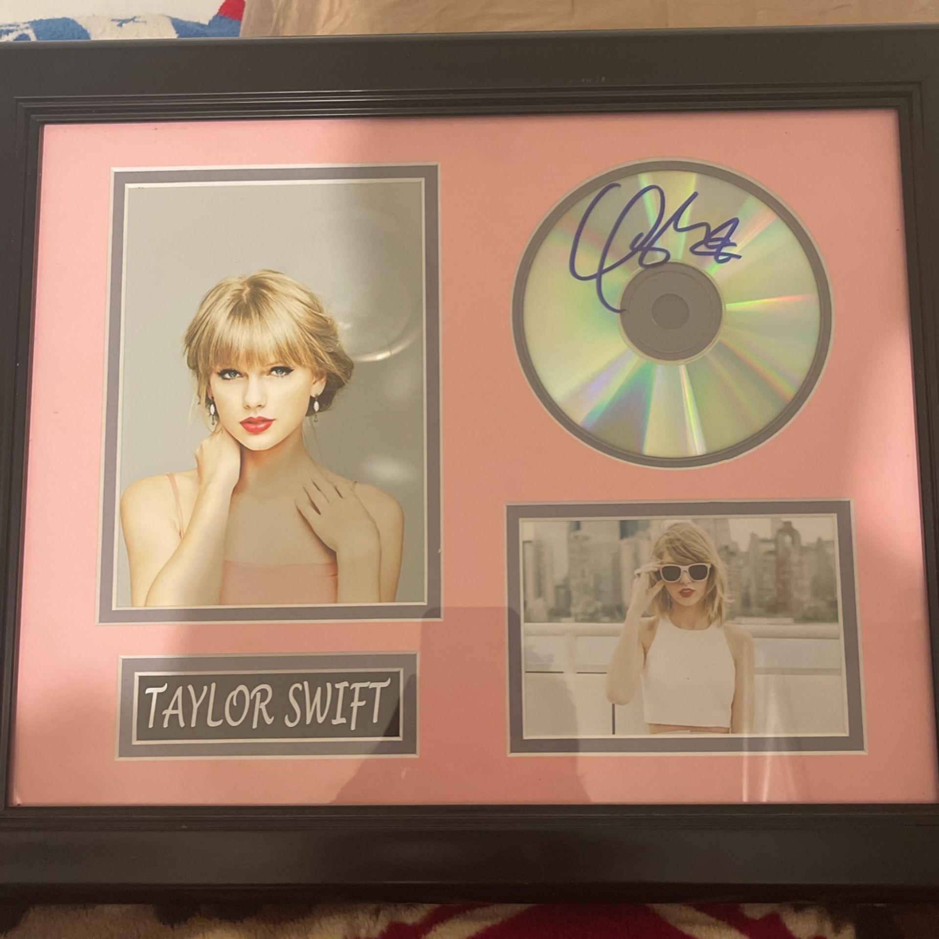 Signed Taylor Swift Memorabilia