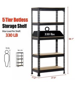 ⚡️ BRAND NEW 5-Level Adjustable Garage Shelf Unit Thumbnail