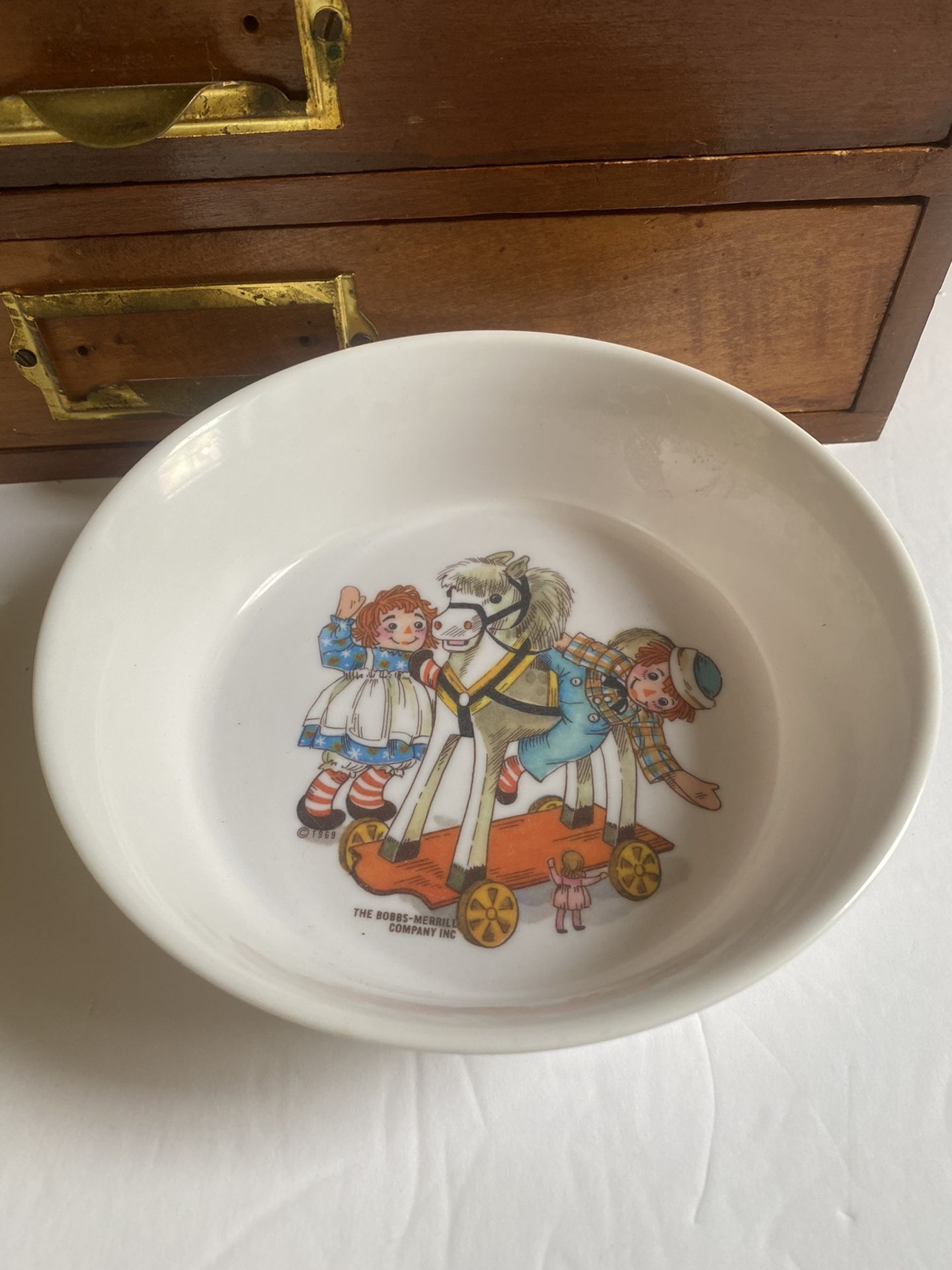 Raggedy Ann & Andy Bowl