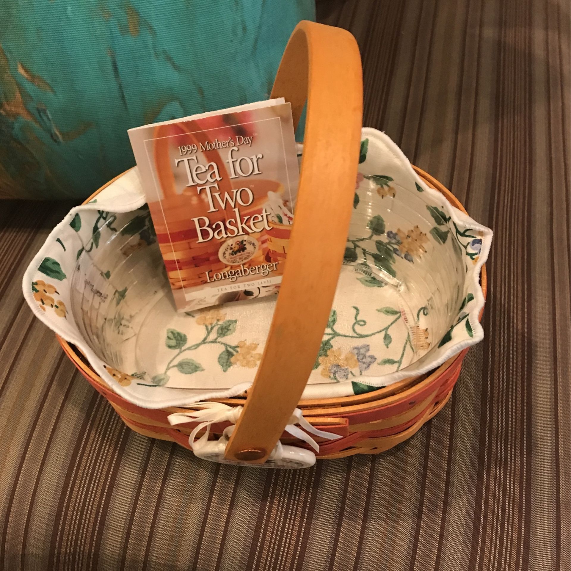 Longaberger Tea For Two Basket