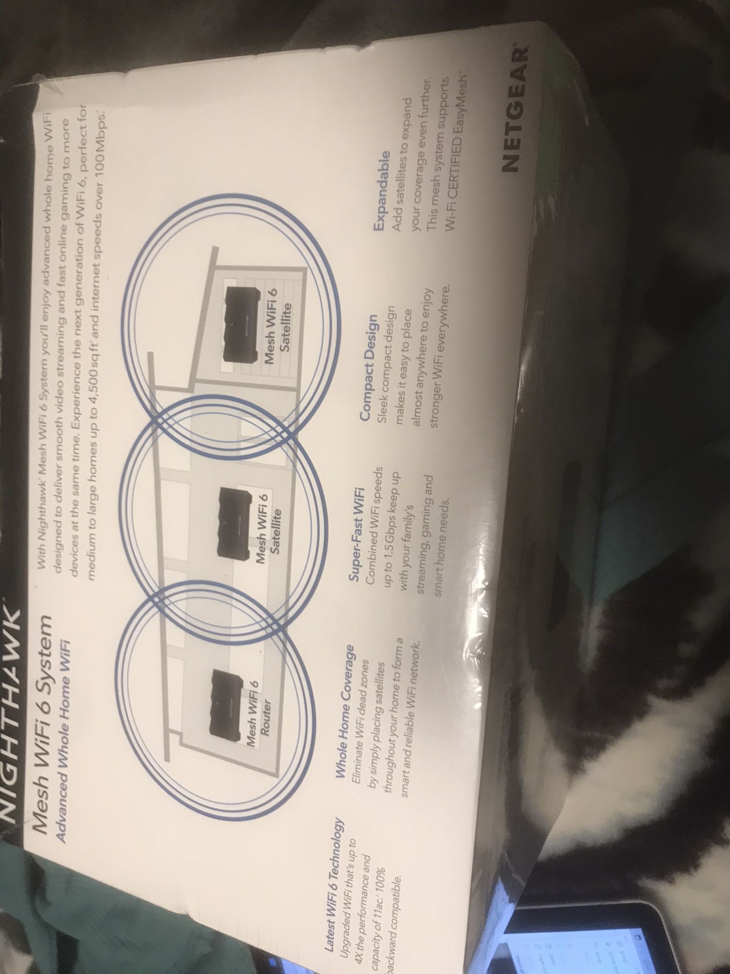 Netgear nighthawk mesh Wi-Fi six system advanced whole home Wi-Fi AX1500