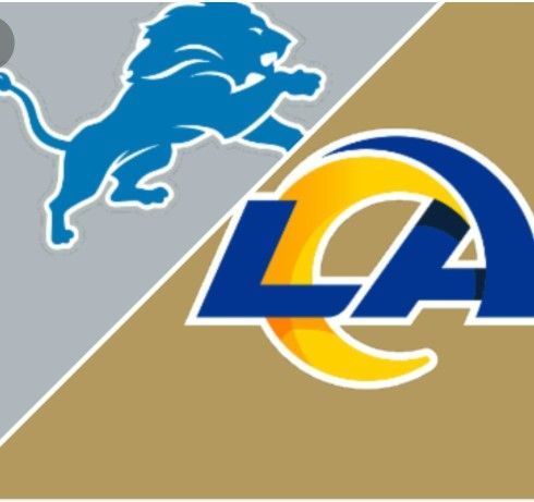 Rams vs Lions OCTOBER 24, 2021 @ 1:05PM