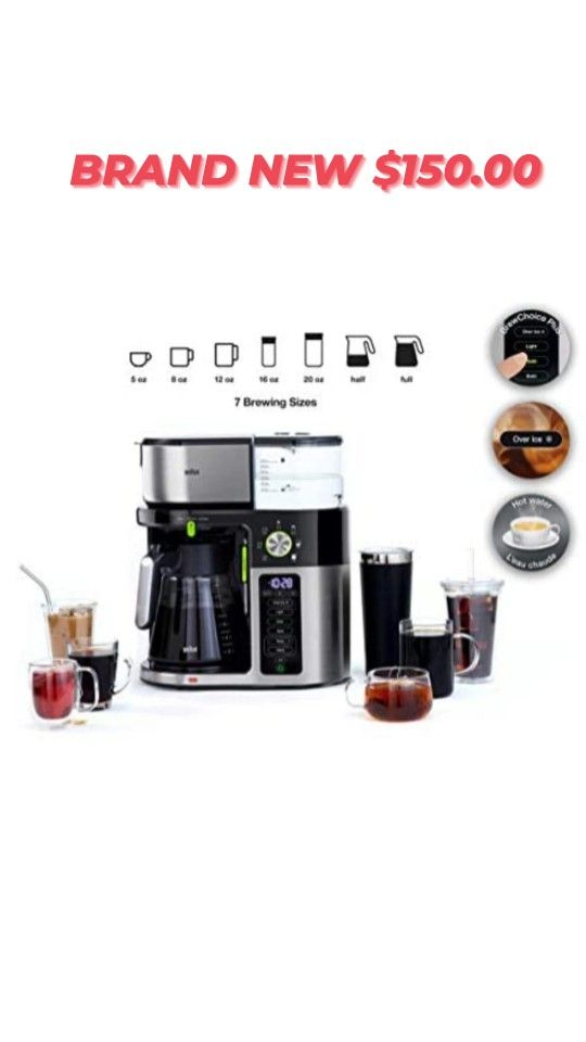 BRaun MutipleServe Coffee Maker