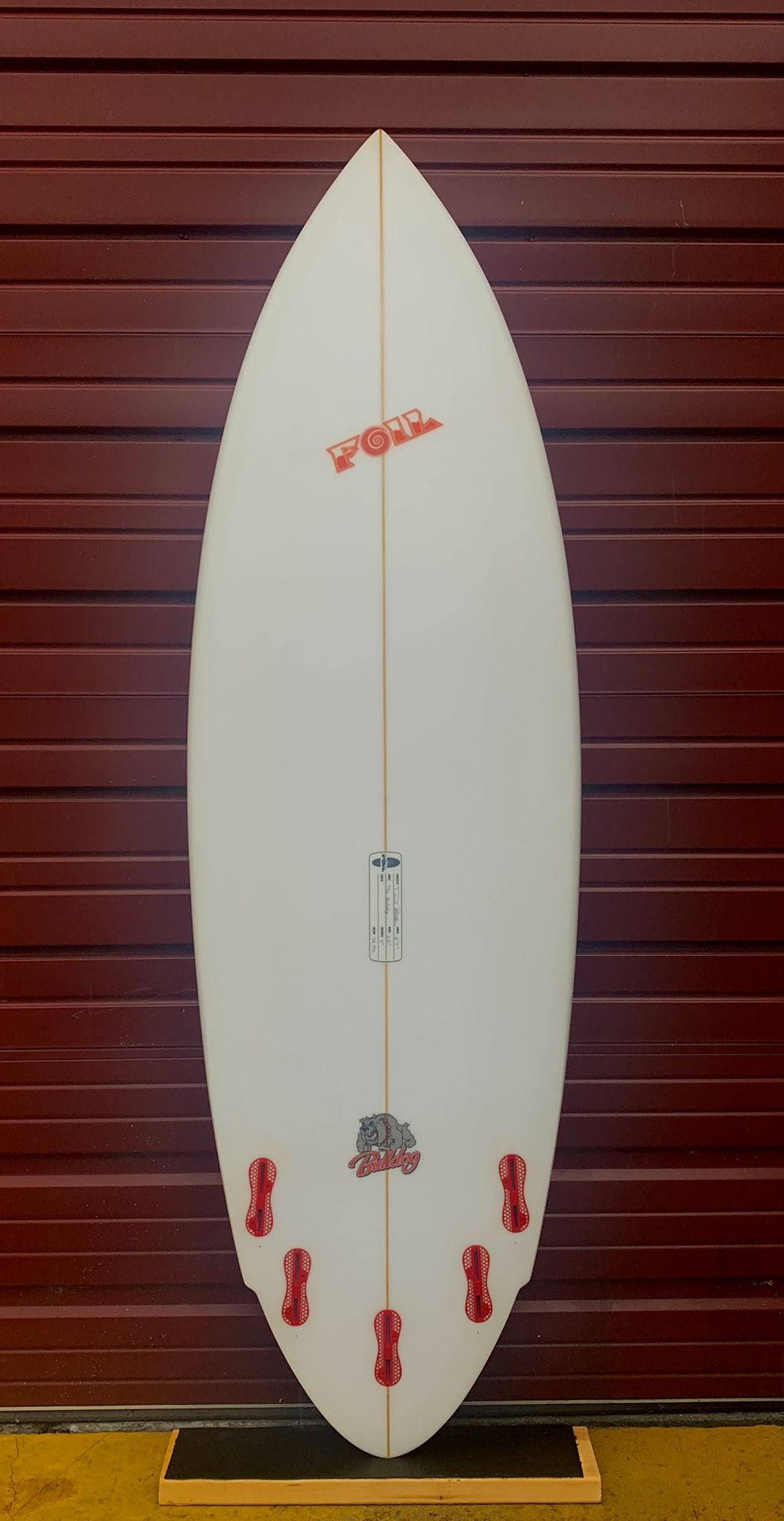 FOIL “The Bulldog” Model Short Board Surfboard