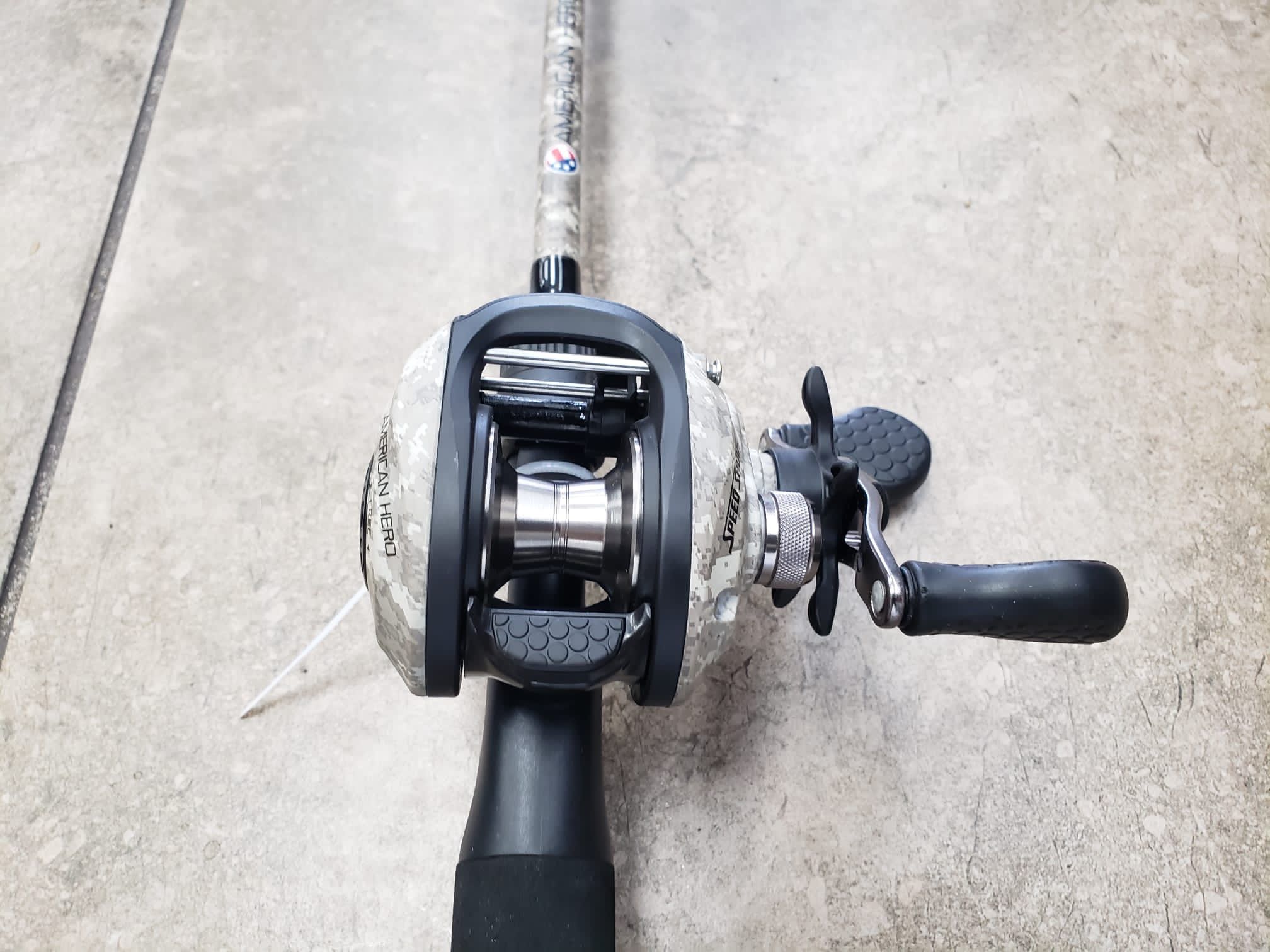 LEW’S CAMO ROD & REEL COMBO