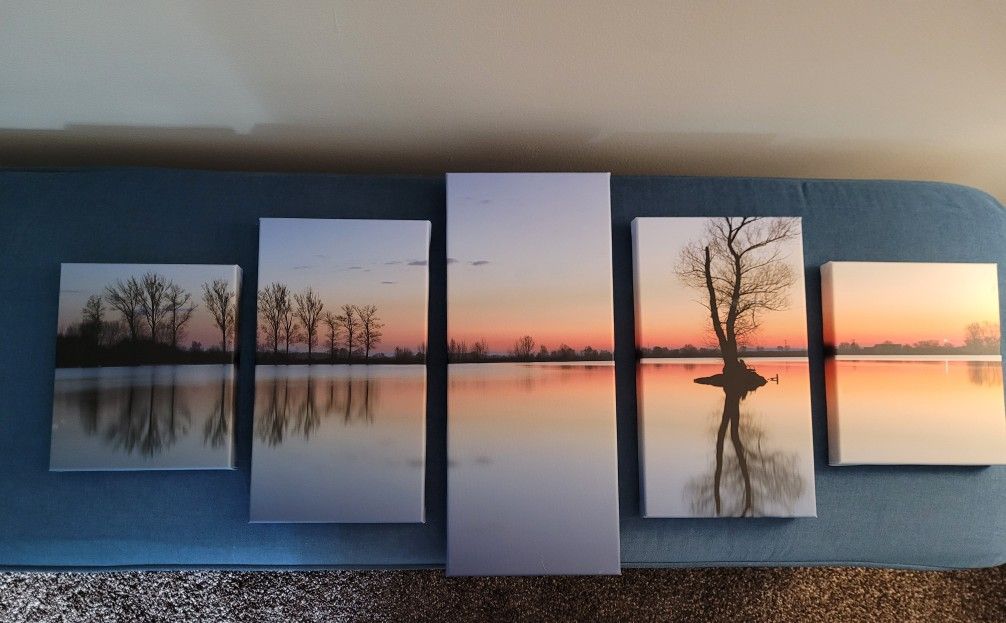 Beautiful 5 Piece Canvas Picture