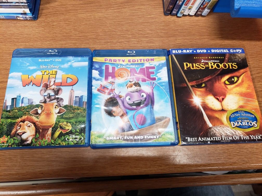 Blu-Ray Movies - $6 each