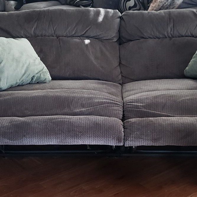 Electric Dual Recliner Sofa