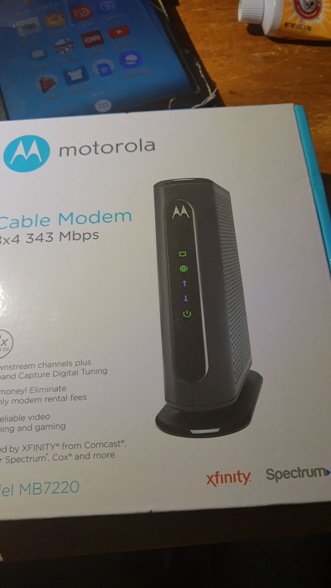 Motorola cable modem 8by4