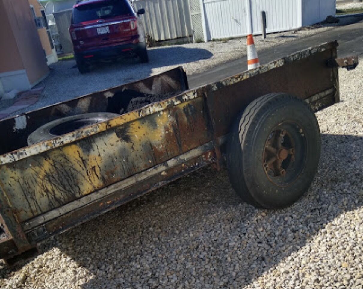 5 x 8 utility trailer heavy duty