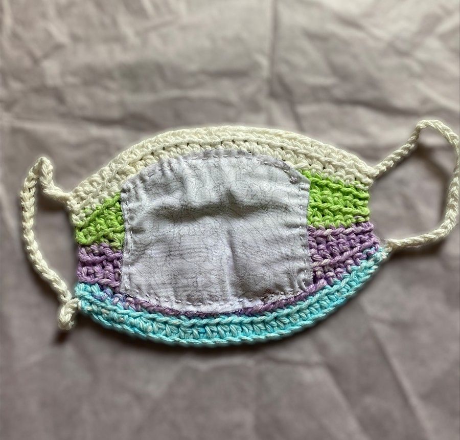 Face Mask (Blue,green,purple,white)