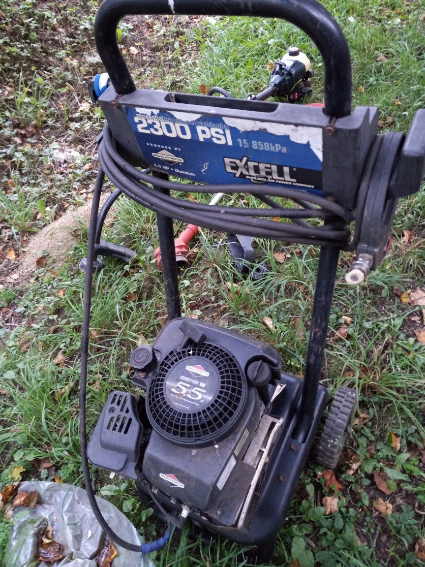 Excell 2300psi pressure washer for sale in worcester ny offerup