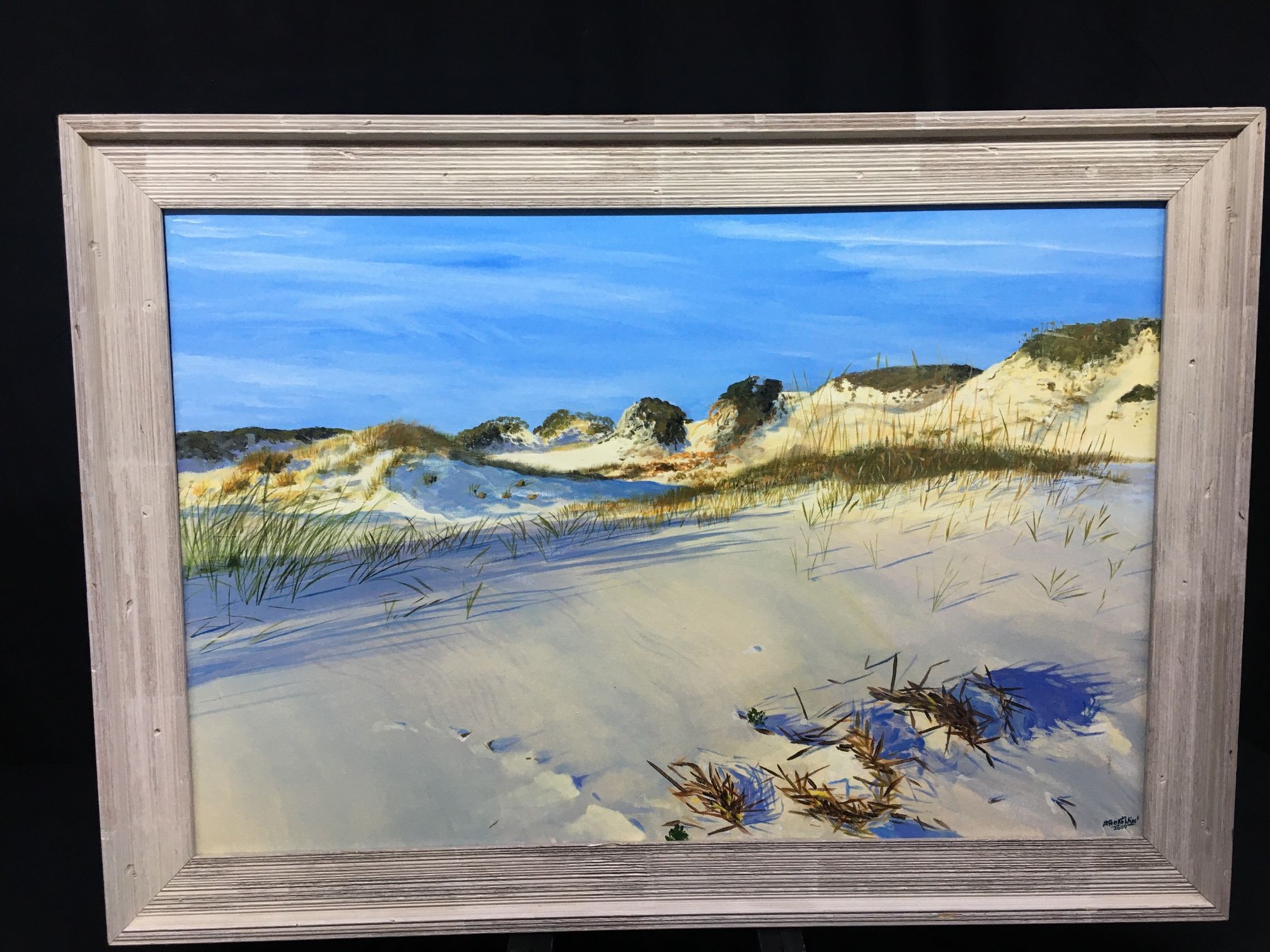 Beach Scene Oil Painting Original
