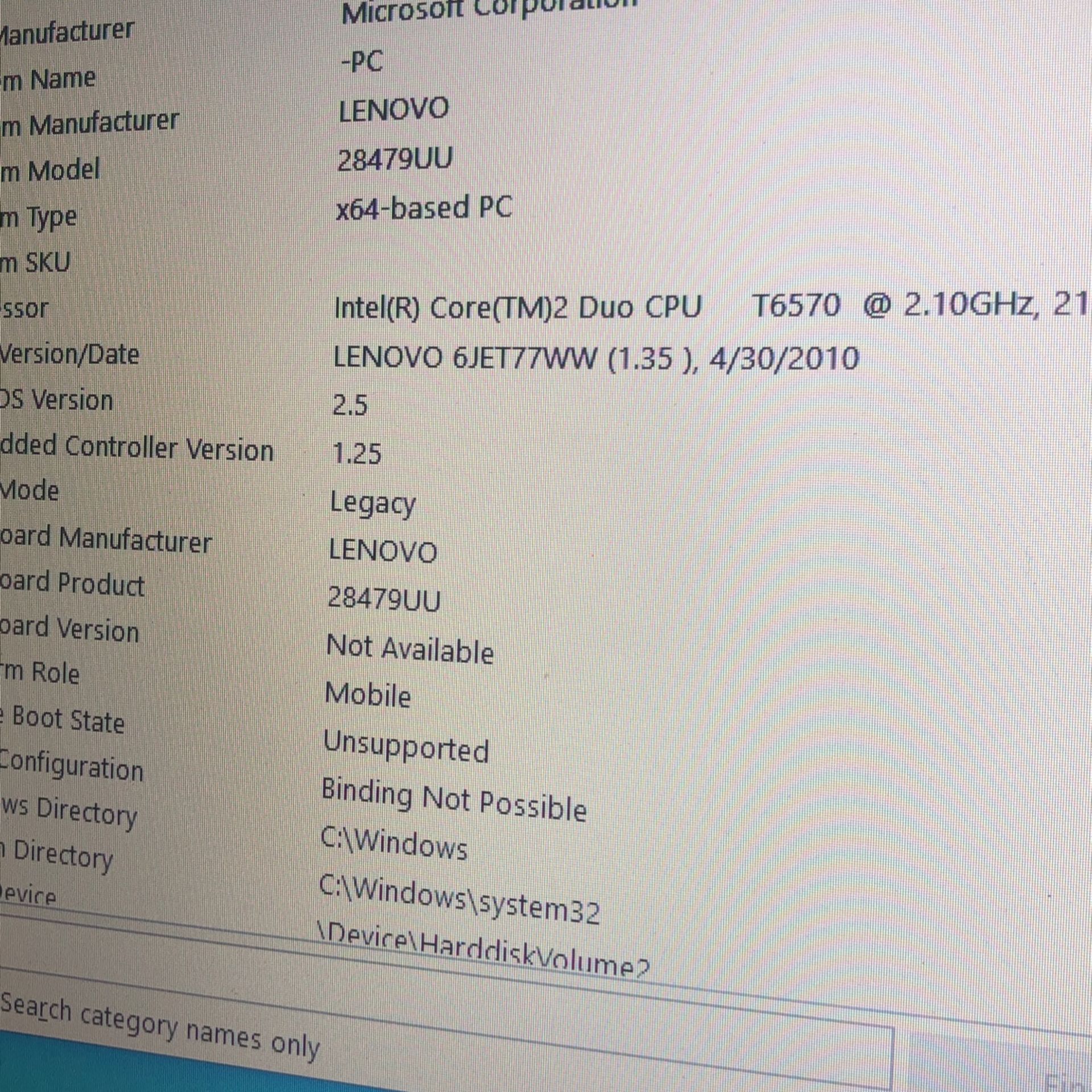 Lenovo ThinkPad SL510 Win10 Office 2019