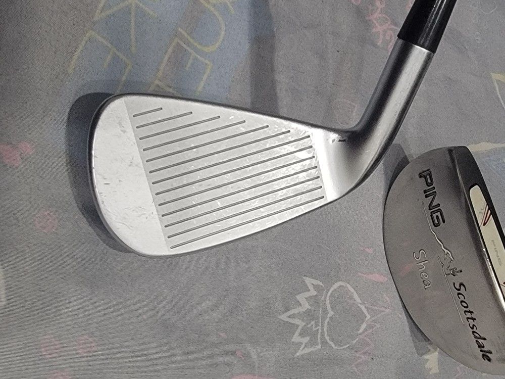 CALLAWAY DRIVING IRON GOLF CLUB AND PING SCOTTSDALE PUTTER NOT $100 FOR BOTH