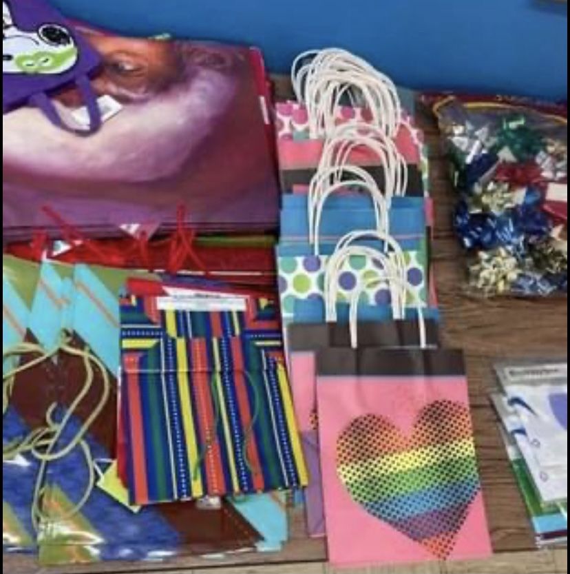 Lot of Assorted Christmas, Halloween And Any Occassion Bags- Over 200