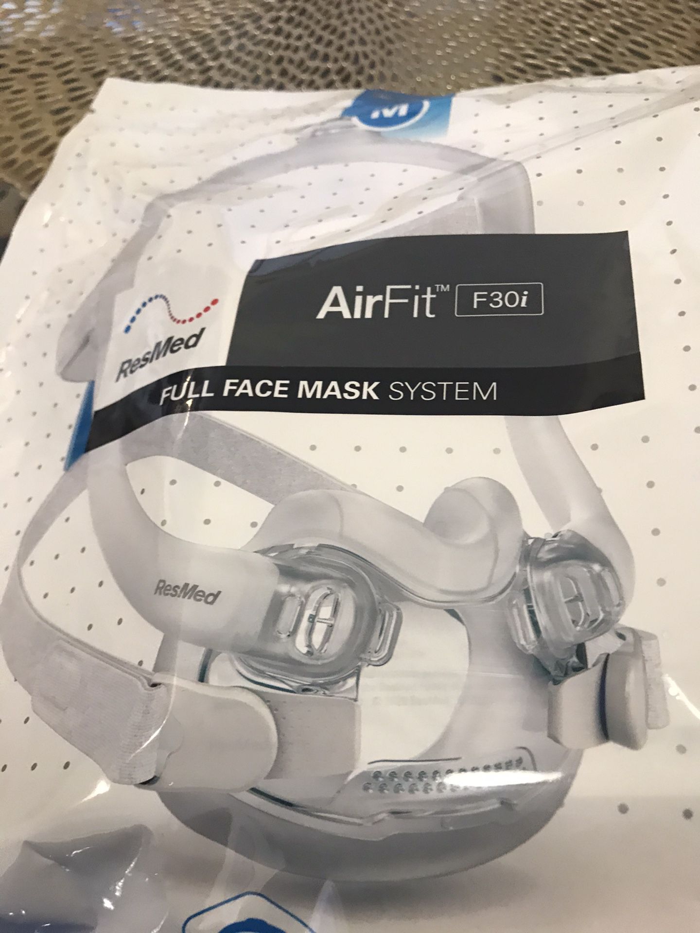 Brand New  Resmed Airfit F30i Full Face Mask With Accessories 