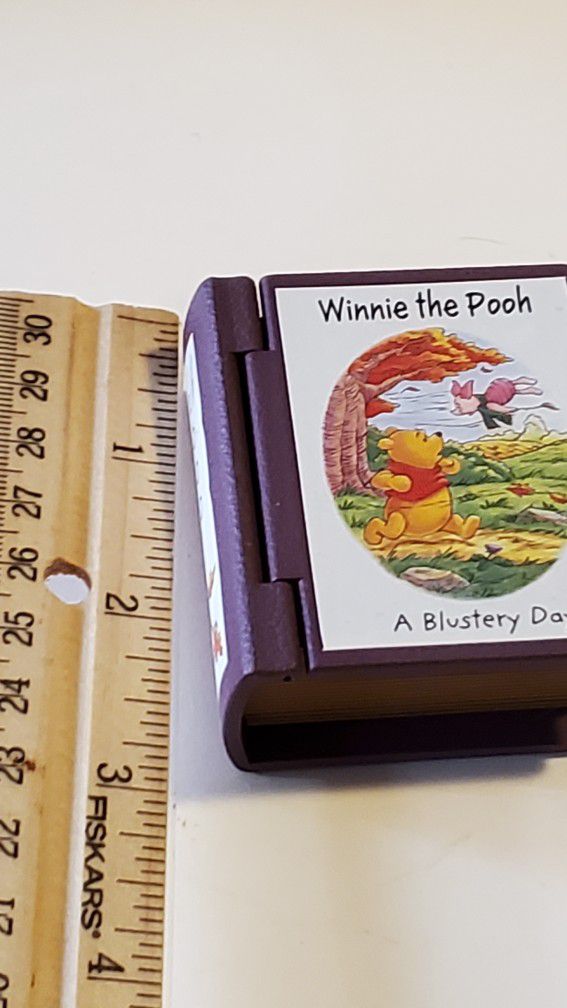 Cute@ For Minature Lovers! Winnie The Pooh Flying Piglet As A Kite! Book Shaped
