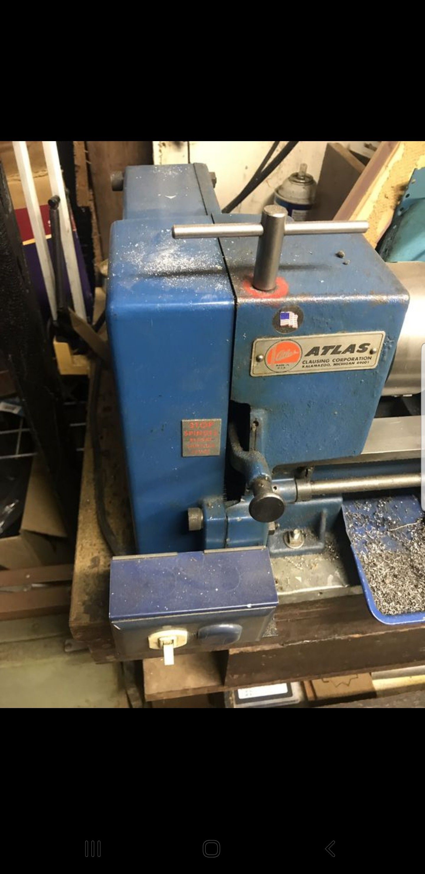 Atlas Clausing 10100 Metal Lathe With Tooling For Sale In Gig Harbor 