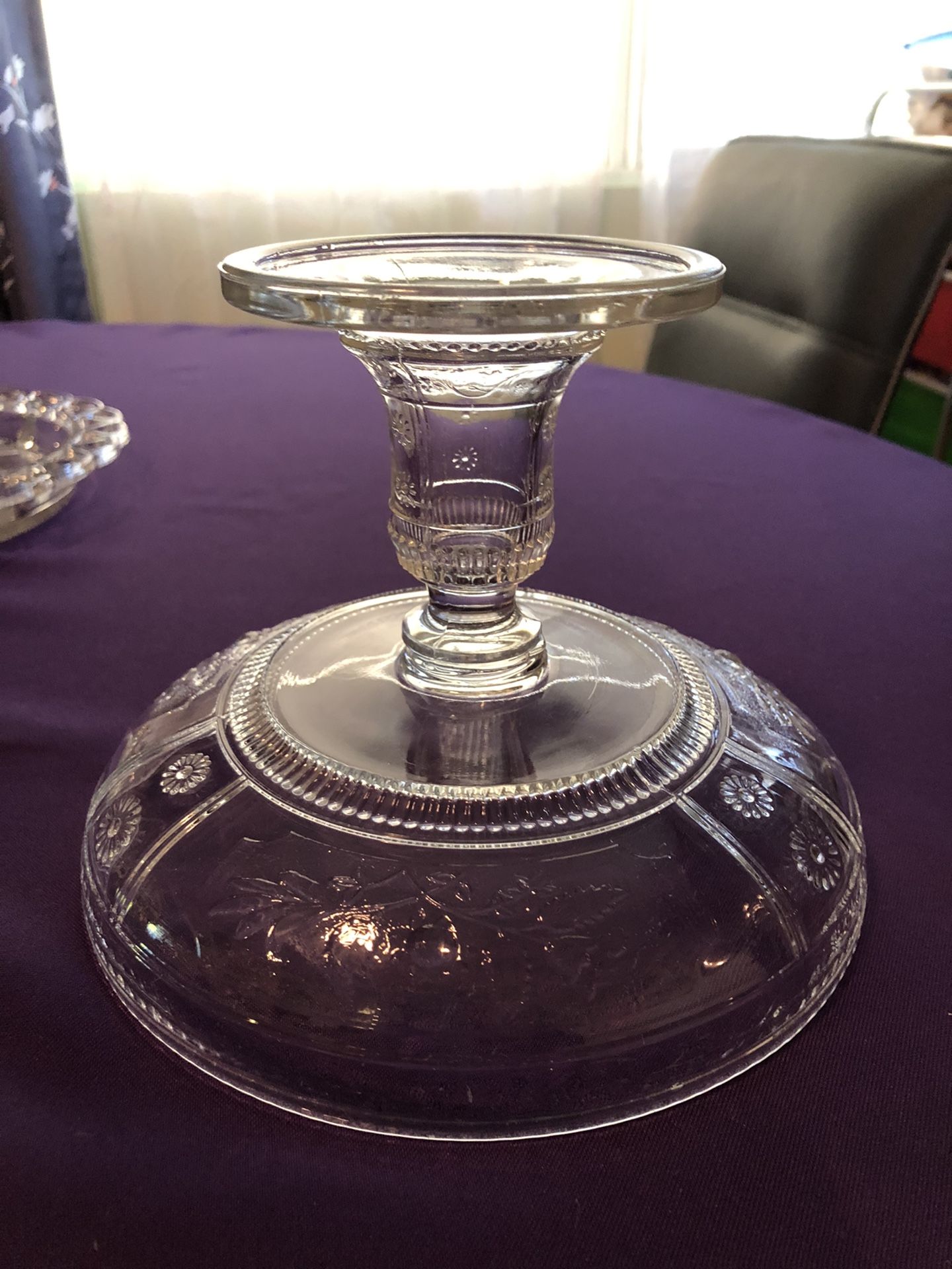 Glass Centerpiece or Candy Dish