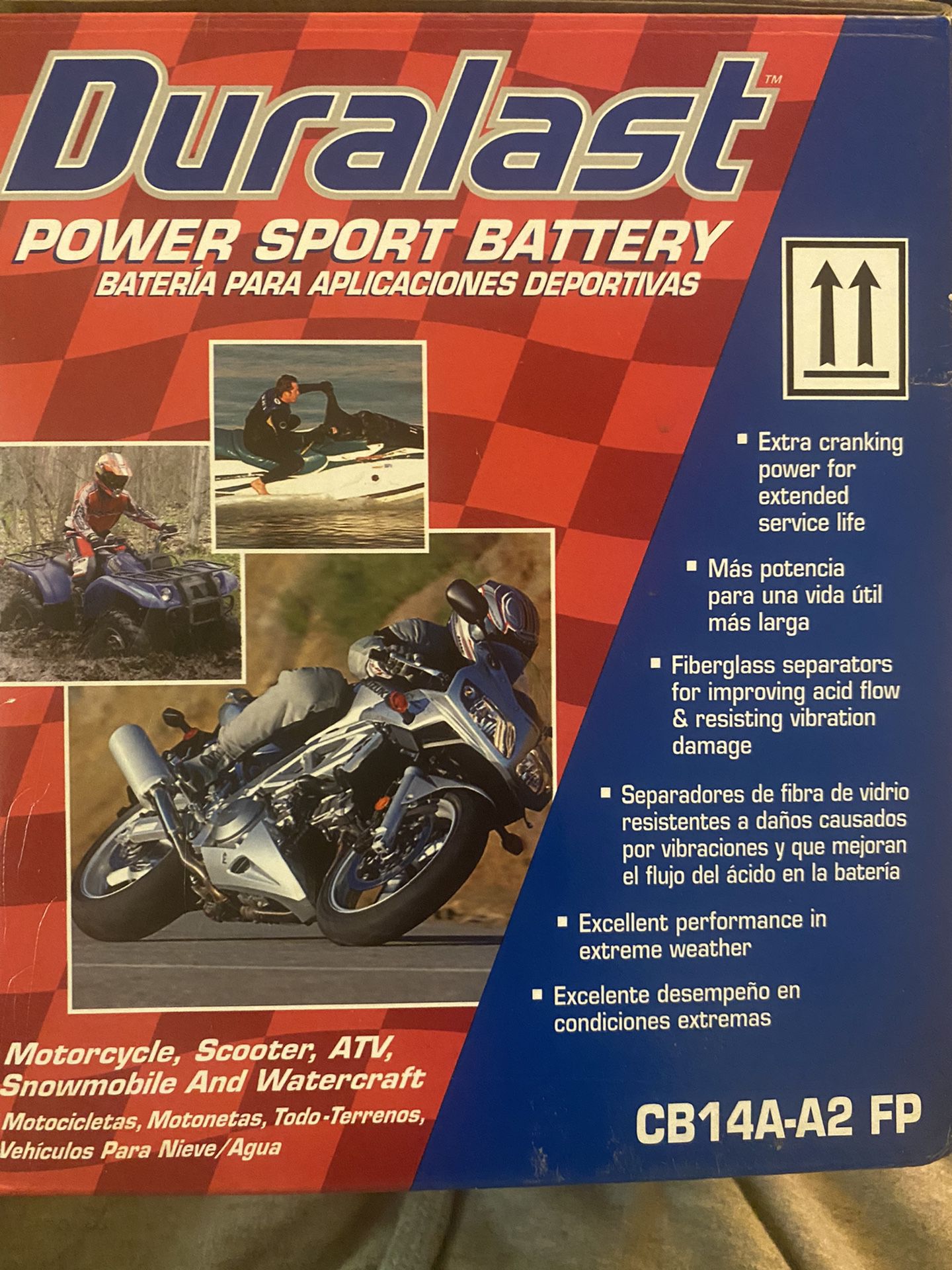 Power Sport Battery  Brand New 