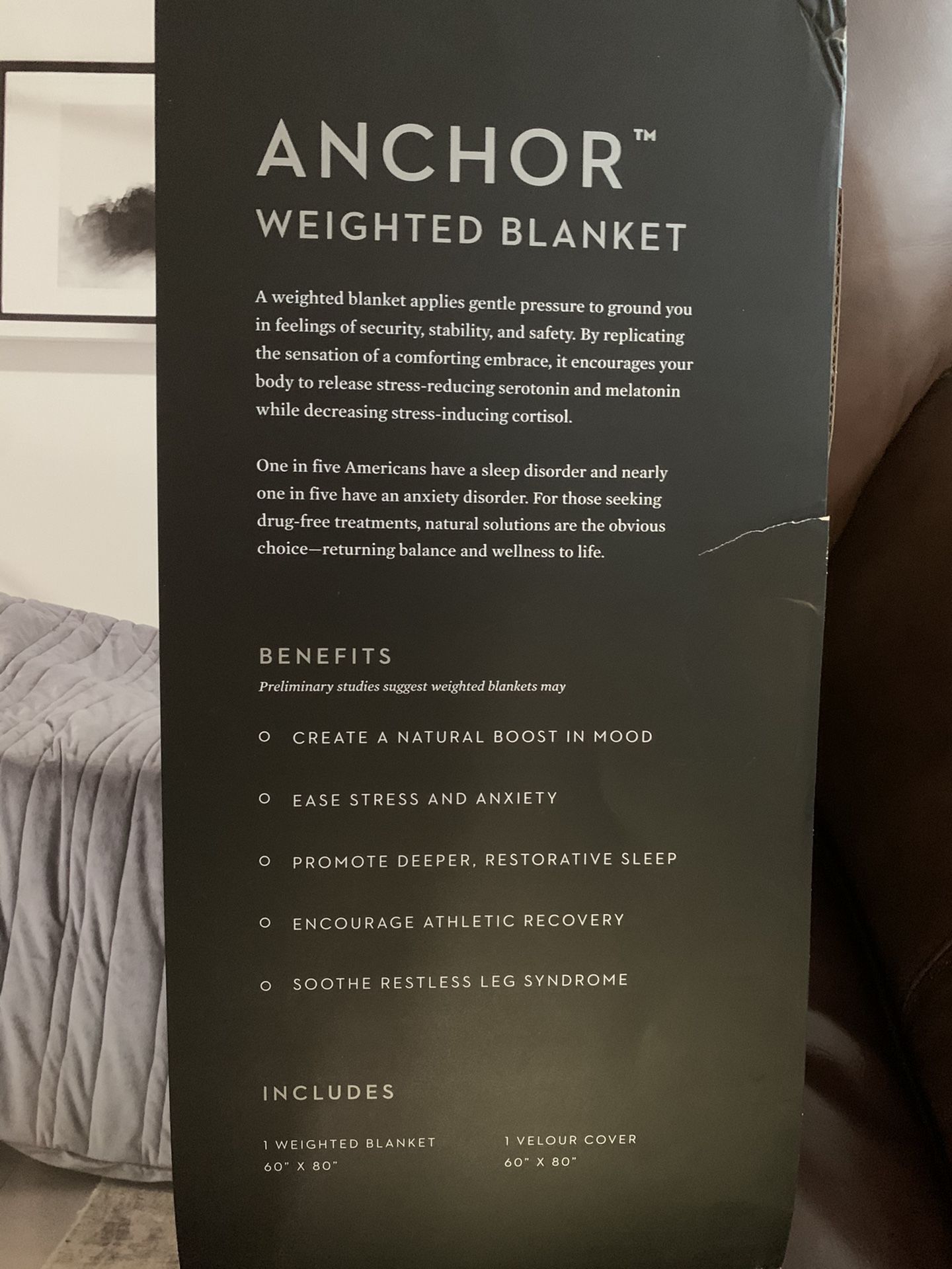 MALOUF ANCHOR BLANKET