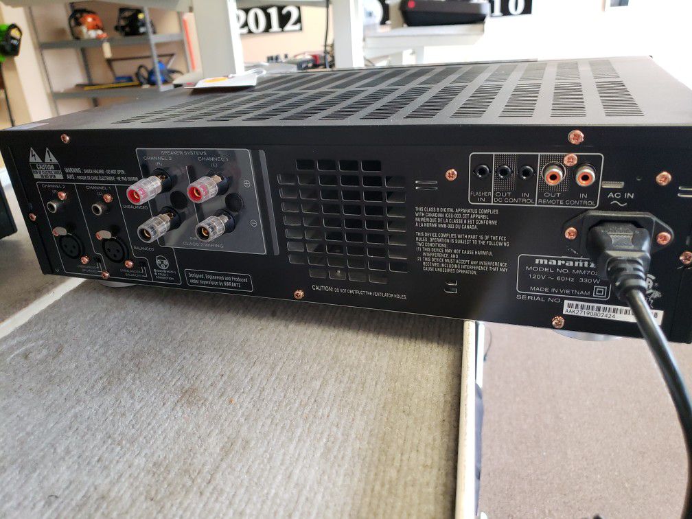 Marantz MM7025 2 Channel Power Amplifier 
