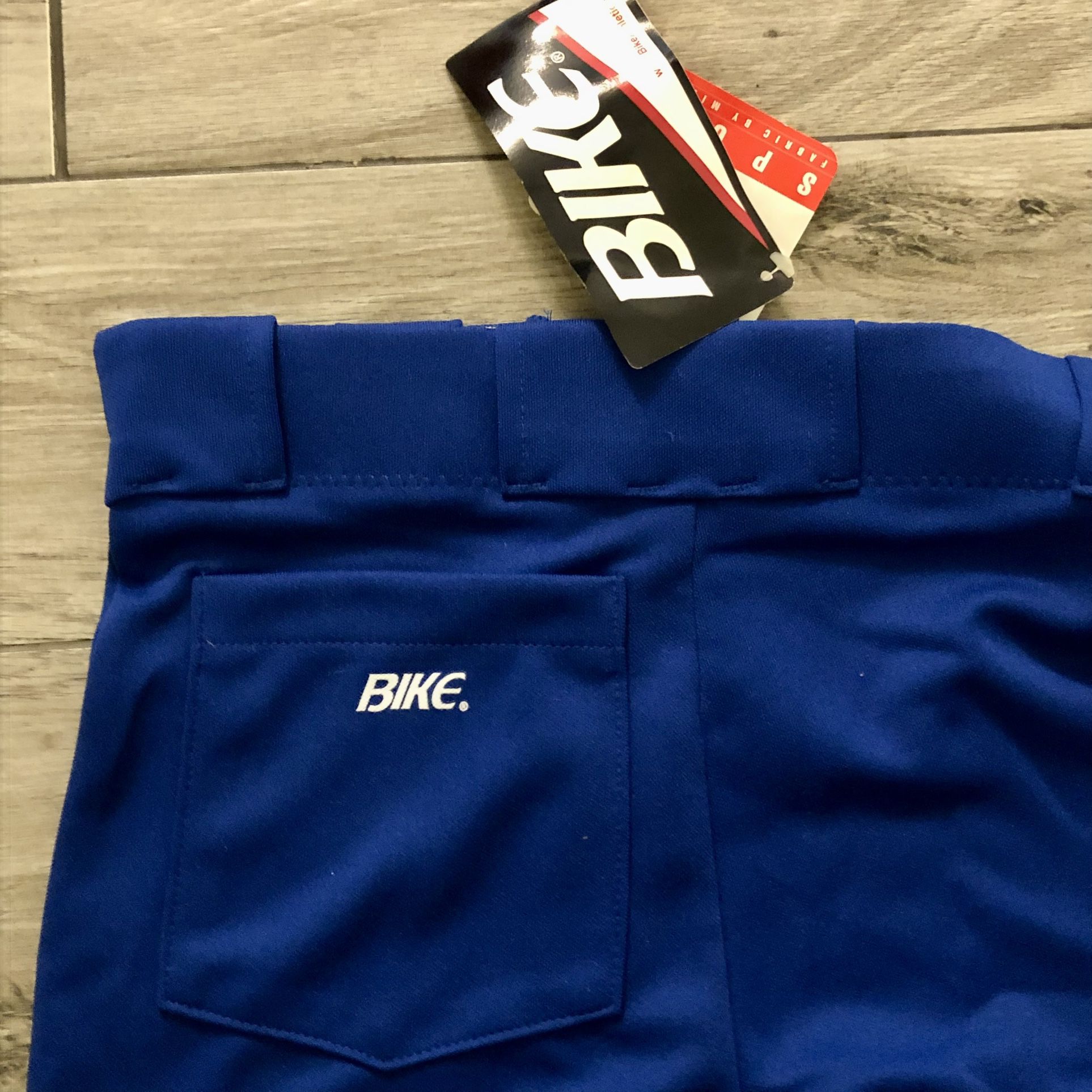 Bike Athletic Style 4108 Blue Adult Baseball Pants w/Belt Loops Size Small NEW