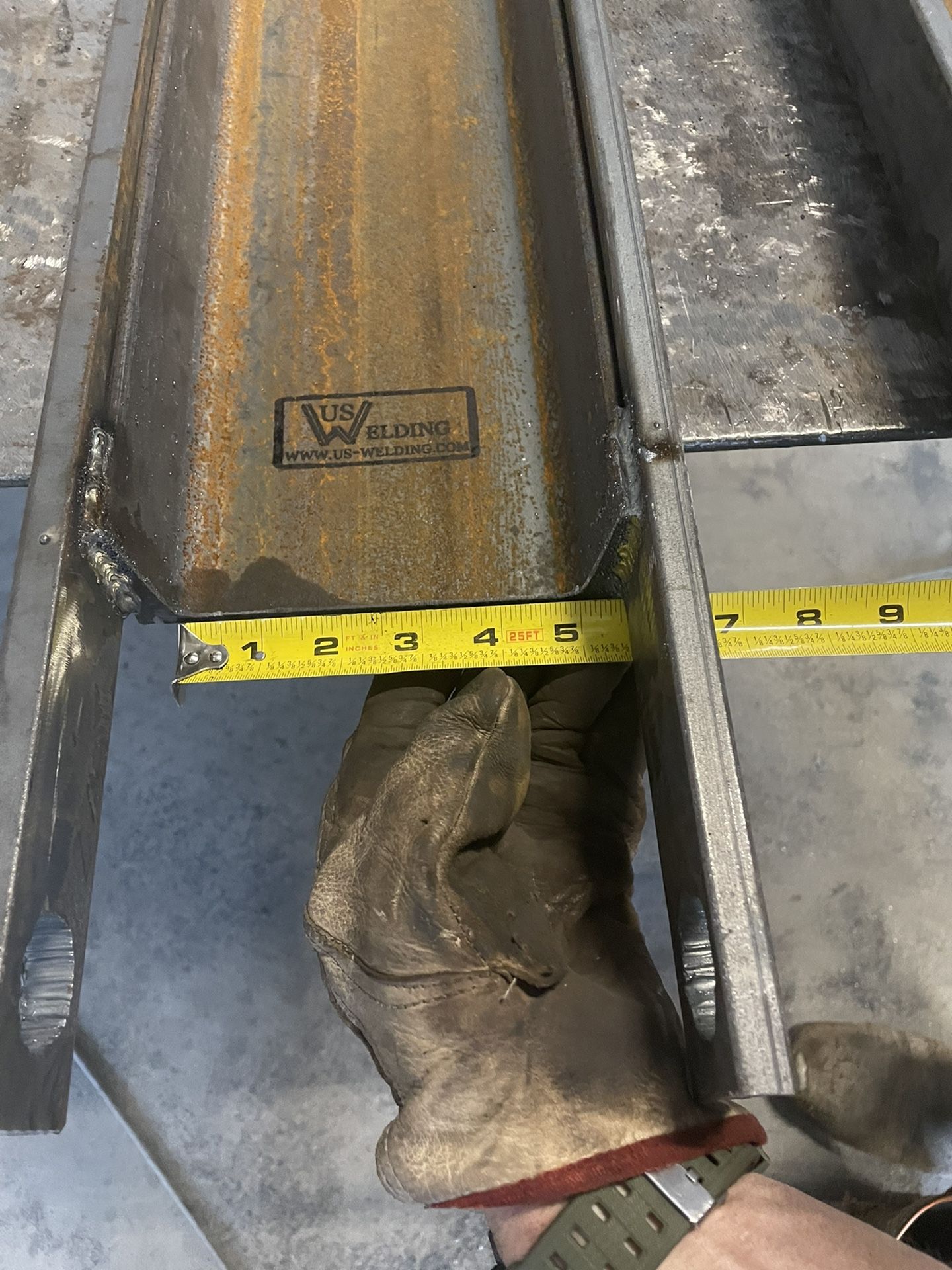 Heavy Duty Reinforced Fork Lift Extensions